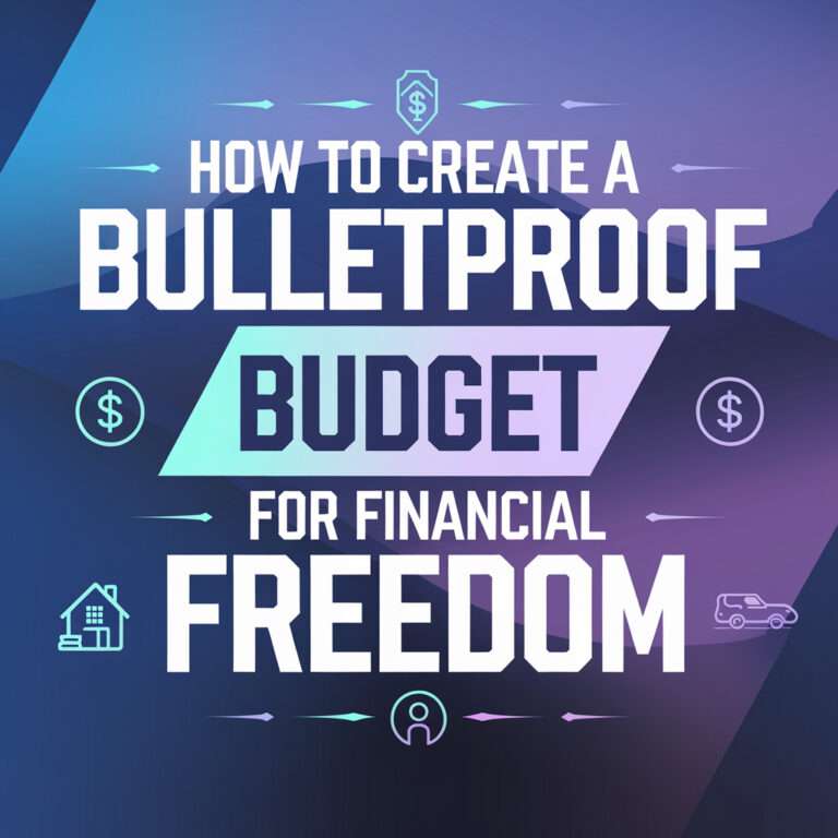How To Create A Bulletproof Budget For Financial Freedom