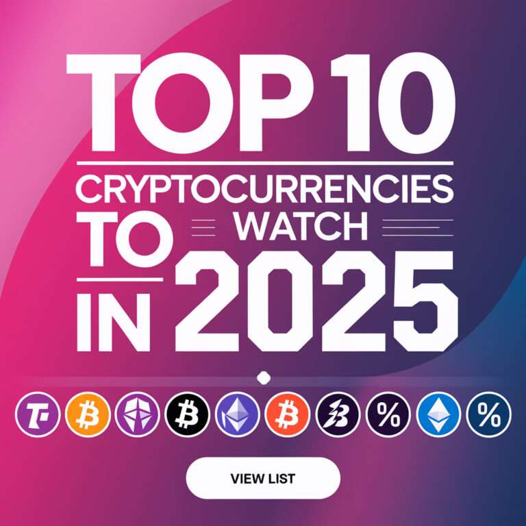 Top 10 Cryptocurrencies To Watch In 2025