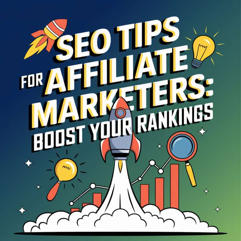 SEO Tips For Affiliate Marketers: Boost Your Rankings
