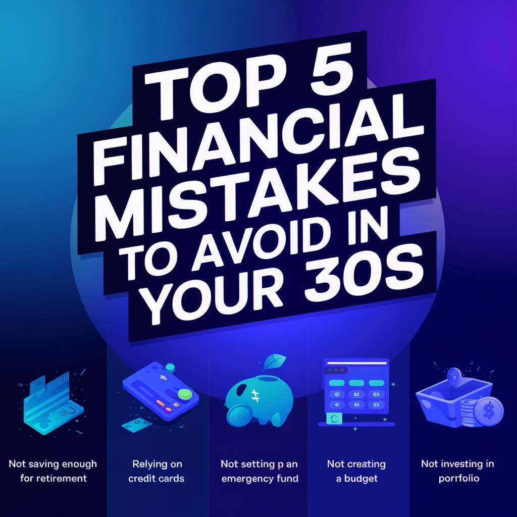 Top 5 Financial Mistakes To Avoid In Your 30s