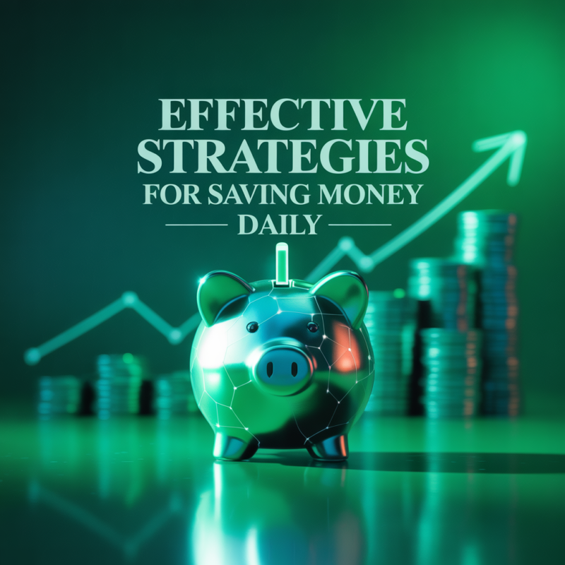 Effective Strategies For Saving Money Daily